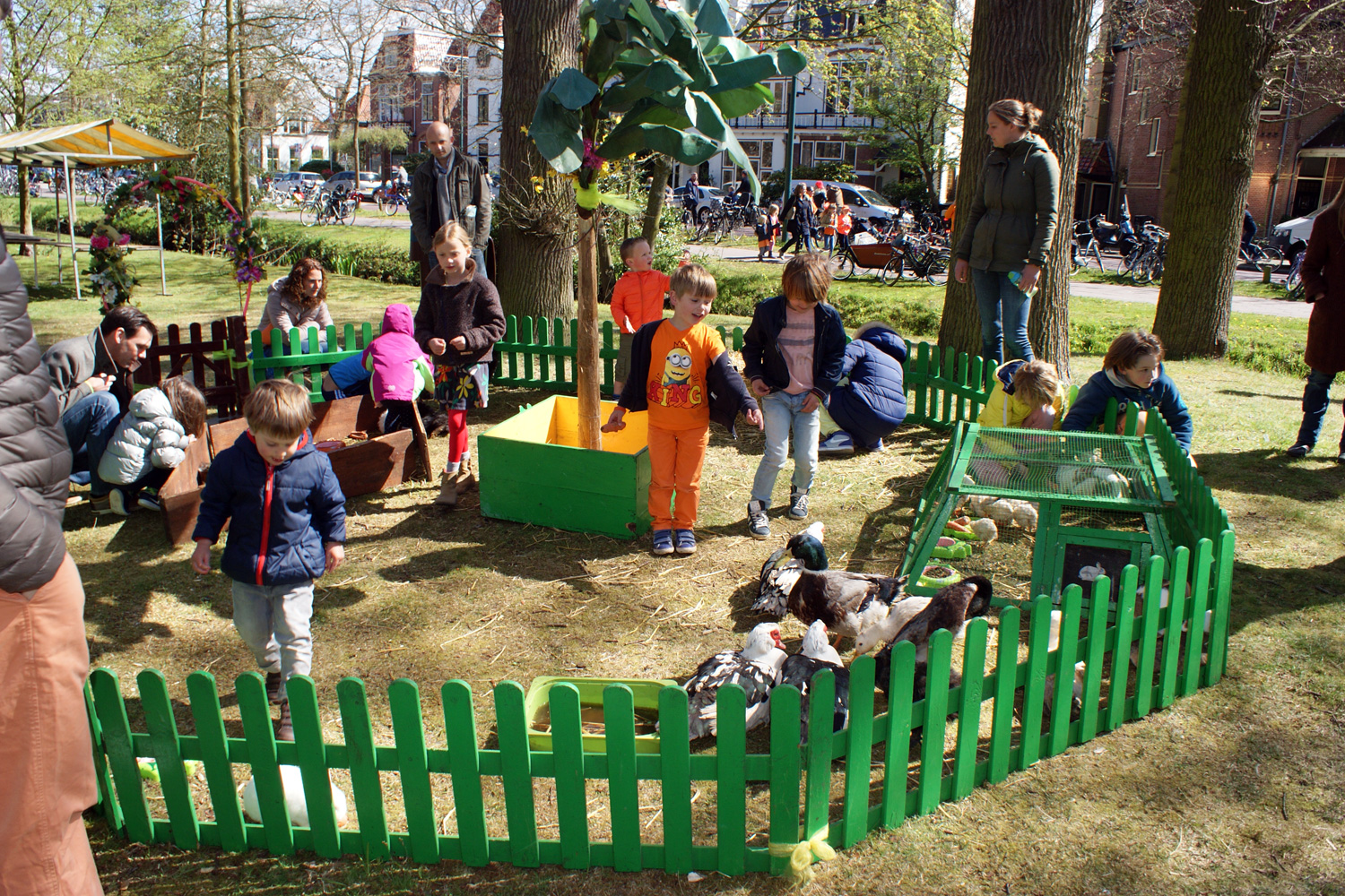 MOBIELE  KINDERBOERDERIJ OP LOCATIE